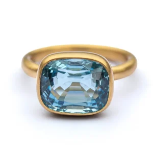 Bague Princesse Aigue-Marine