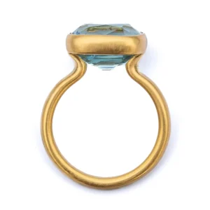 Bague Princesse Aigue-Marine
