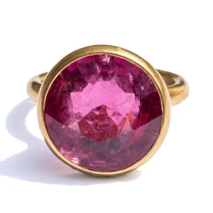 Bague Princesse Tourmaline Rose