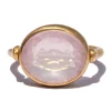 Bague Swivel Quartz Rose