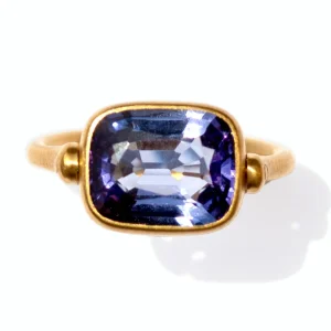 Bague Swivel Tanzanite