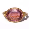 Bague Swivel Tourmaline Rose