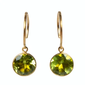 Boucles d'oreilles Bindi Péridot