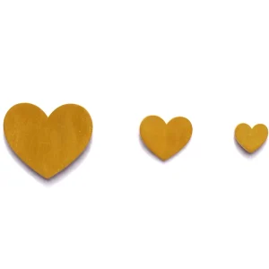 Boucles d'oreilles Cœur 0,8 CM