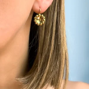 Boucles d'oreilles Daisy Mirror 8 mm