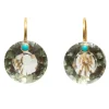 Boucles d'oreilles Gem Quartz vert