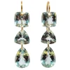 Boucles d'oreilles Jemima Quartz Vert