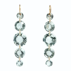 Boucles d'oreilles Psychedelic Quartz Vert