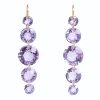 Boucles d'oreilles Psychedelic Améthyste