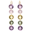 Boucles d'oreilles Rivières Multicolores