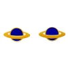 Boucles d'oreilles Saturne