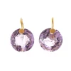 Boucles d'oreilles Small Brilliant Améthyste