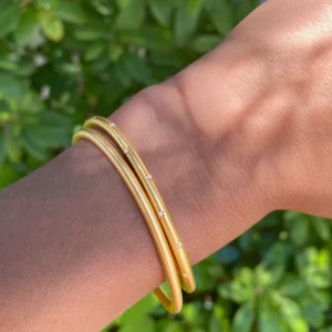 Bracelet Ellipse Diamant 17 cm