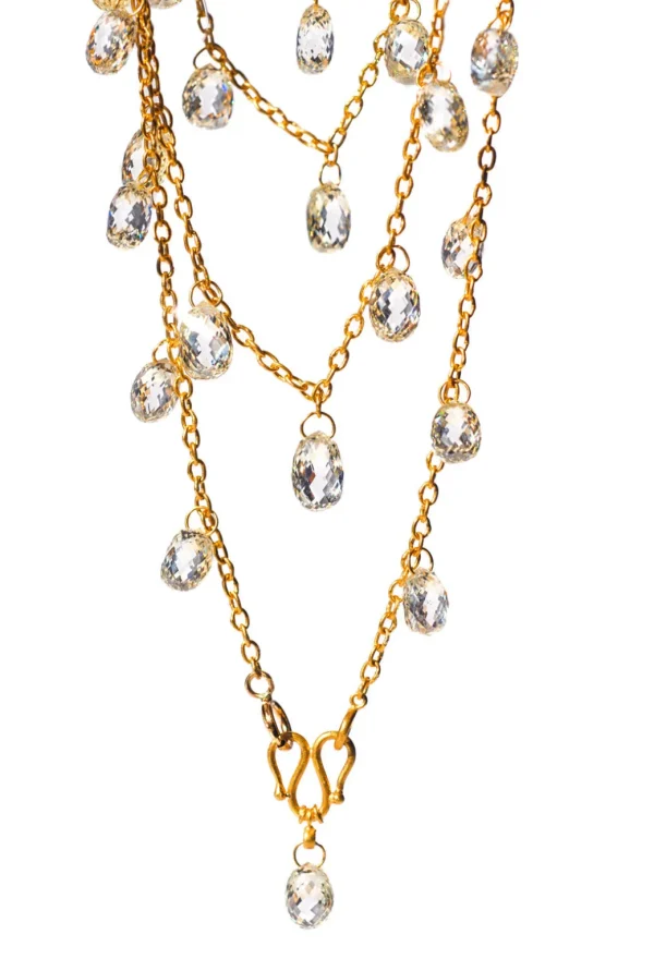 Collier Briolettes Diamant