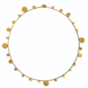 Collier Dancing Sequins 17"