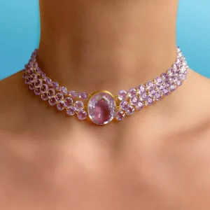 Collier Diana Améthyste