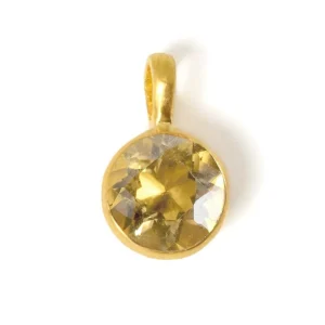 Pendentif Bindi Citrine