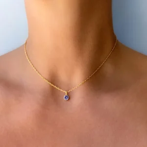 Pendentif Bindi Tanzanite