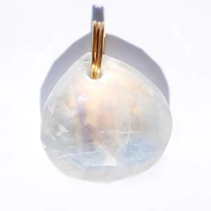 Pendentif Briolette Pierre de Lune