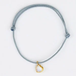 Pendentif Cœur Pierre de Lune