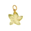 Pendentif Etoile de Mer Quartz Citron