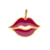 Pendentif Flying Kiss Fuchsia