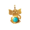 Pendentif Ganesh Turquoise