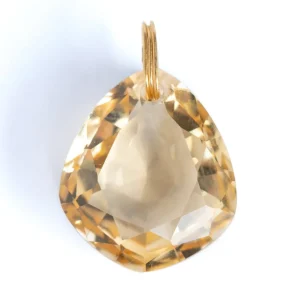 Pendentif Gem Citrine