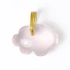 Pendentif Nuage Quartz Rose