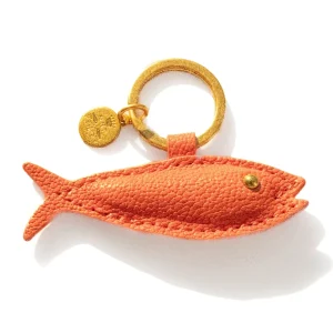 Porte-clefs Poisson Mandarine